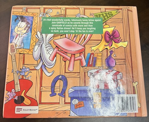 THE 8TH GARFIELD TREASURY 1995 (1a Edizione) Jim Davis COPERTINA RIGIDA #8 Edizione - Foto 2 di 4
