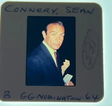 1964 Sean Connery CANDID VINTAGE PHOTO SLIDE 35MM TRANSPARENCY #98