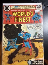 WORLD'S FINEST #219 With Superman and Batman Co-Starring/Good Condition!  1973