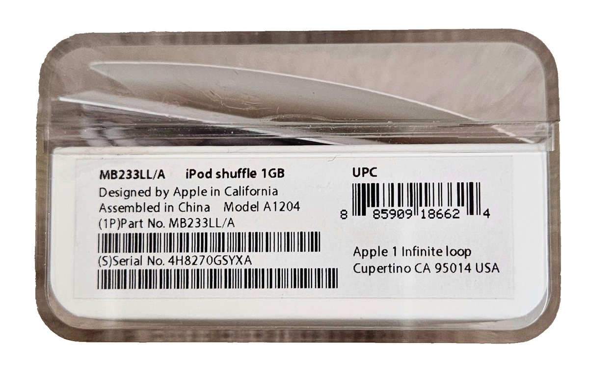 Apple iPod shuffle 2nd Generation Purple (1 GB) for sale