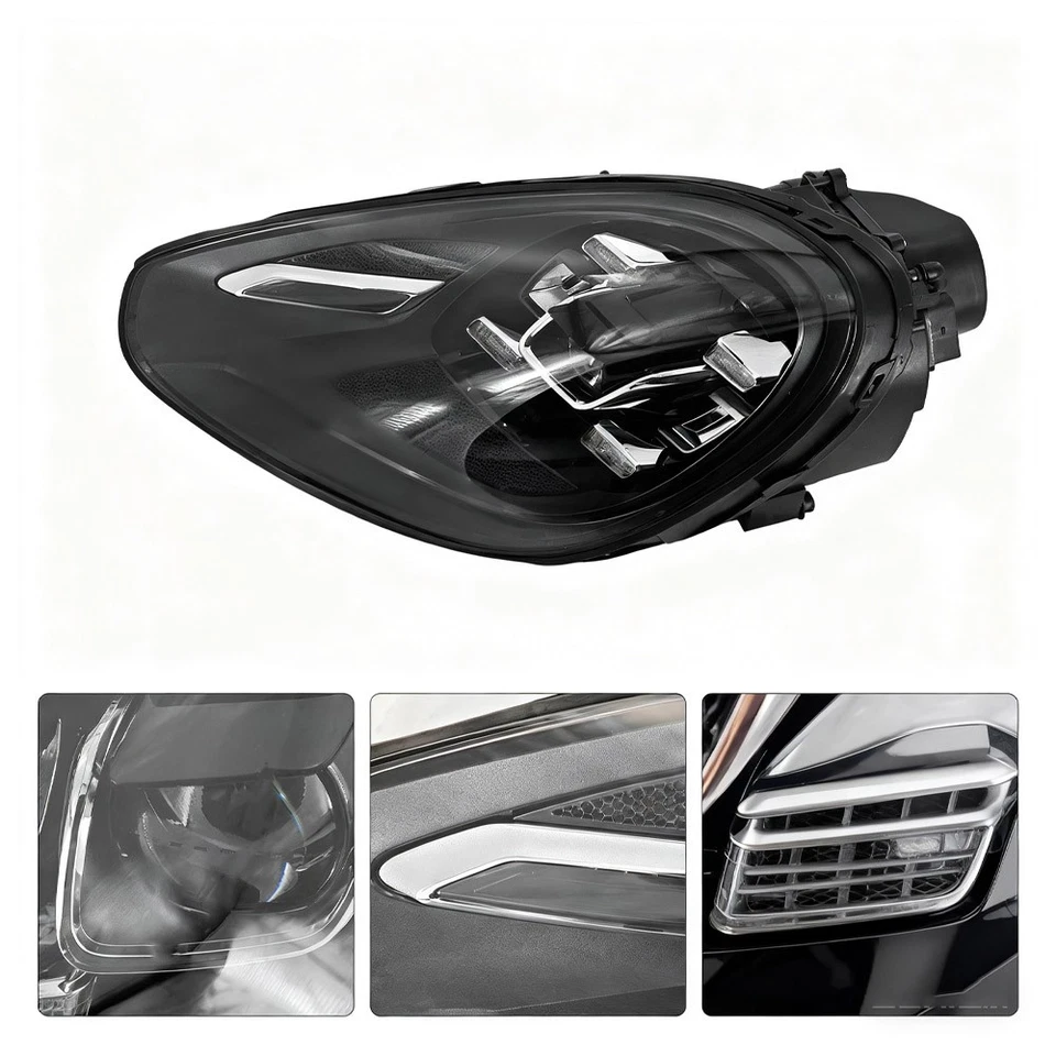 Left Driver Side LED Matrix Headlight For Porsche Cayenne GTS 92A 2015-2018 - Image 3 of 4