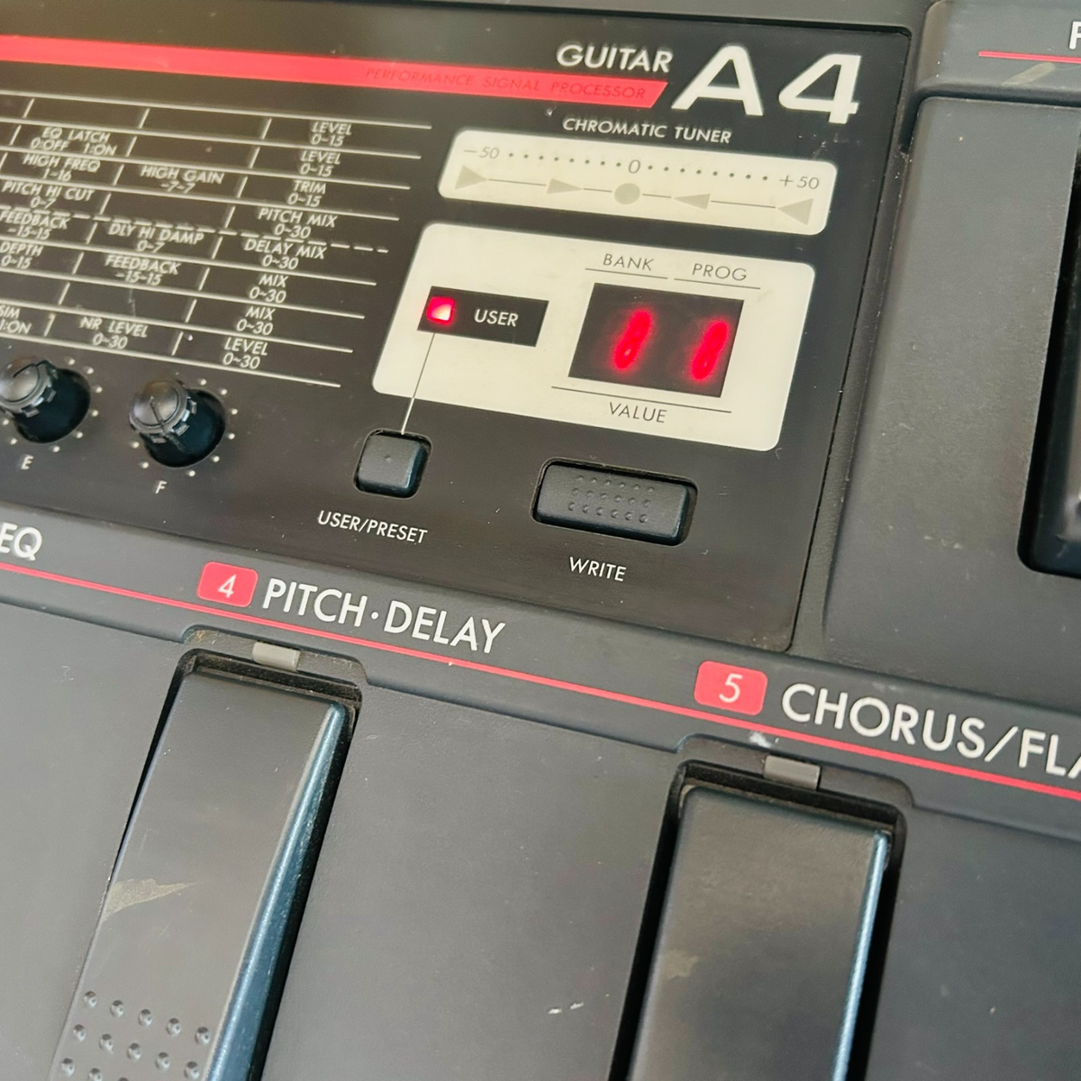 Korg A4 GTR Guitar Performance Signal Processor Guitar Pedal | eBay