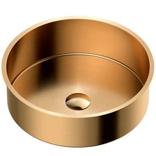 Karran USA CCU100 Cinox 15-3/4" Circular Stainless Steel - Copper