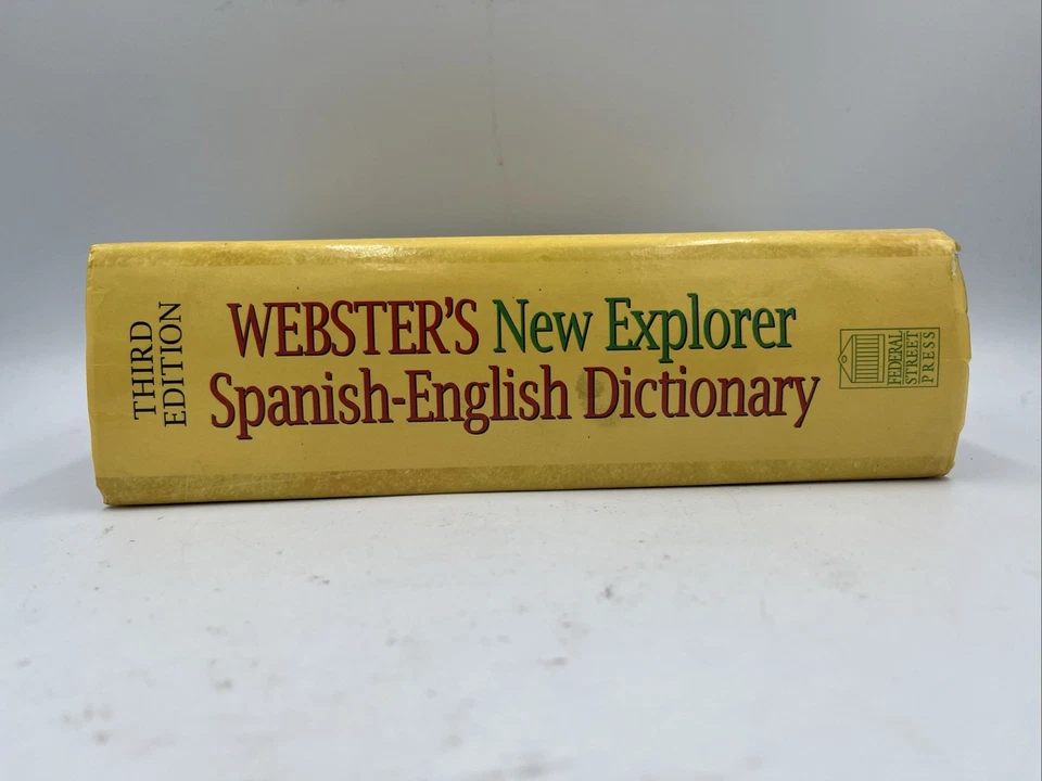 Webster’s New Explorer Spanish-English Dictionary • 3rd Edition • HC • Excellent - Image 4 of 4