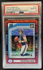 2024 Donruss Caleb Williams Optic Rated Rookie Preview Red Wave #327 PSA 10