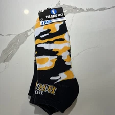 Boston Bruins 3 pack For Bare Feet socks NHL Licensed NEW