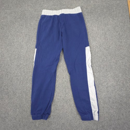 Nike Track Pants Kids LARGE purple Air Fleece Activewear Drawstring Logo Size L - Picture 5 of 8