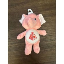 2004 Care Bear Cousins 10" Plush Lotsa Heart Elephant