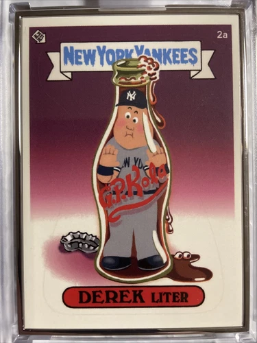 Topps Project 70 Card 737 1986 Derek Jeter by Keith Shore GPK Artist Proof 30/51