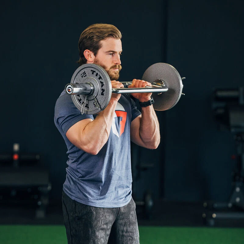 Олимпийский трицепс Titan Fitness 34 дюйма грузоподъемность 200 фунтов - Изображение 3 из 4