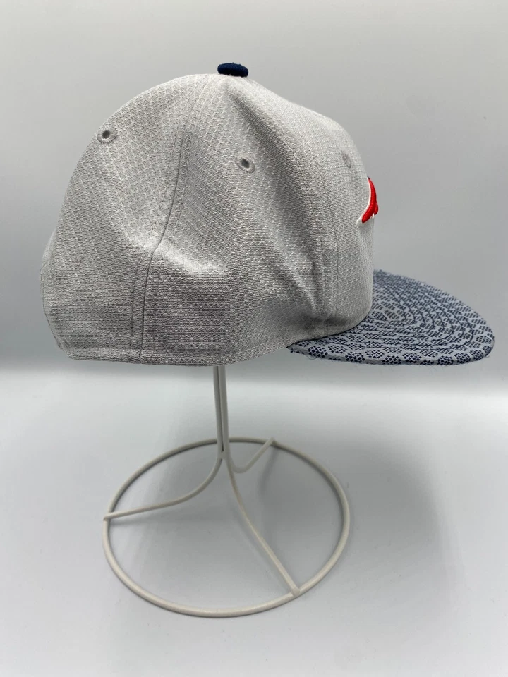 New Era 9Fifty NFL New England Patriots Jóvenes Niños Snapback Gorra Gorra Gris Foto 4 de 4