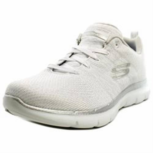skechers shoes womens silver