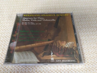 Mozart : Quartets for Flute, Violin, Viola & Cello - Sabine Dreier - CD EMEC NEW