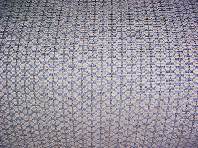 Tecido de estofamento 5-1/8Y Colefax & Fowler F4681 Laurie denim azul treliça pequena - Imagem 2 de 4
