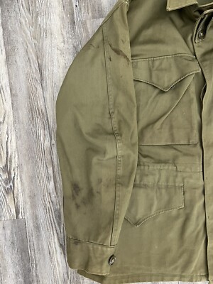 Vintage WWII US Army M43 Pattern Field Jacket Military M2 | eBay