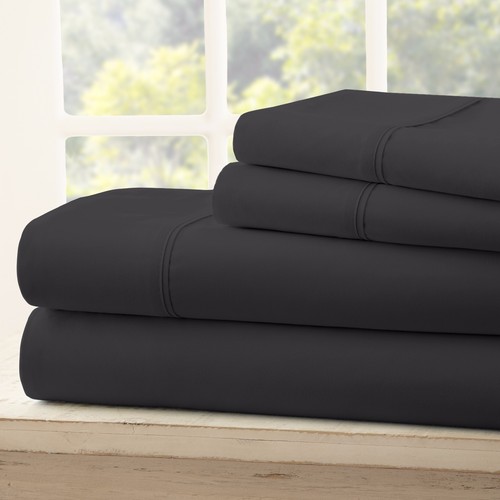 All Season Ultra Soft 4 Piece Bed Sheet Set by Kaycie Gray Basics Collection - Picture 14 of 31