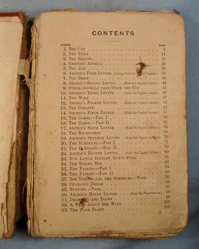 Monroes New Third Reader Antique Book Circa 1900 E H Butler Philadelphia O AS IS - Picture 10 of 12