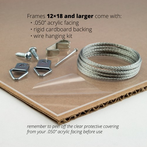 Craig Frames Wiltshire Ash 200, Brown Hardwood Picture Frame, Set of 4 - Bild 6 von 10