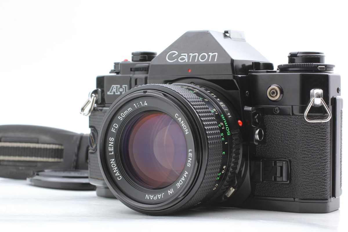 ★美品★キヤノン CANON A-1 ボディ+ NEW FD 50mm F1.8 MINT] Canon A-1 A1 SLR Film Camera body New FD NFD 50mm f1.8