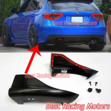 For 2008-2014 Impreza WRX STi 5dr CS Bottom Line Style Rear Aprons (Urethane)