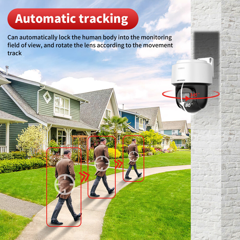 Hikvision 16CH Camera System 4MP ColorVu Auto-track IP Camera 2-Way Audio Lot