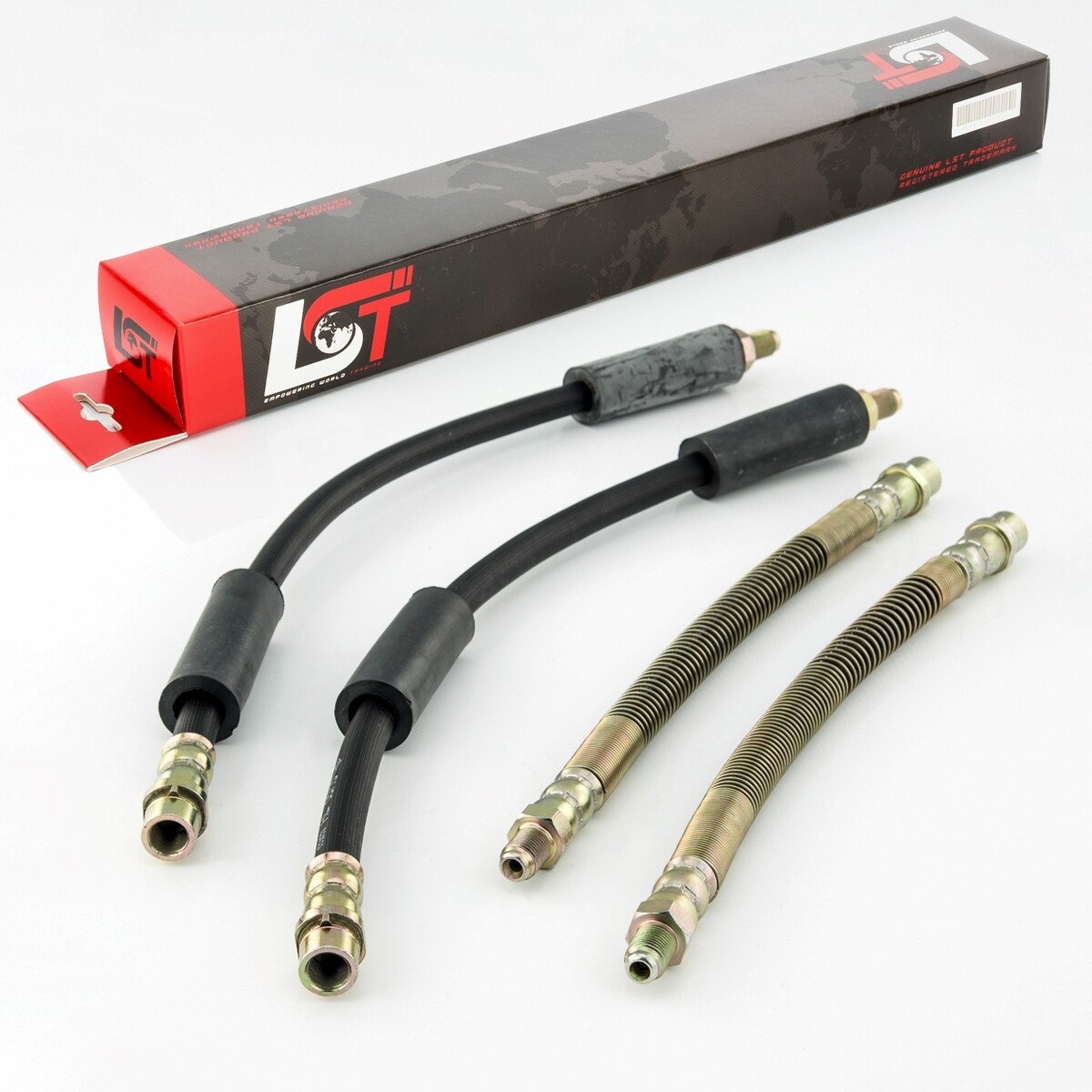 4x Brake Hose Brake Line Front Rear for MERCEDES E-CLASS W211 S211