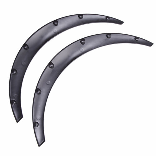 For Honda Civic 4PCS Black Wheel Arches Fender Flares Extra Wide Body Kits - Picture 12 of 14