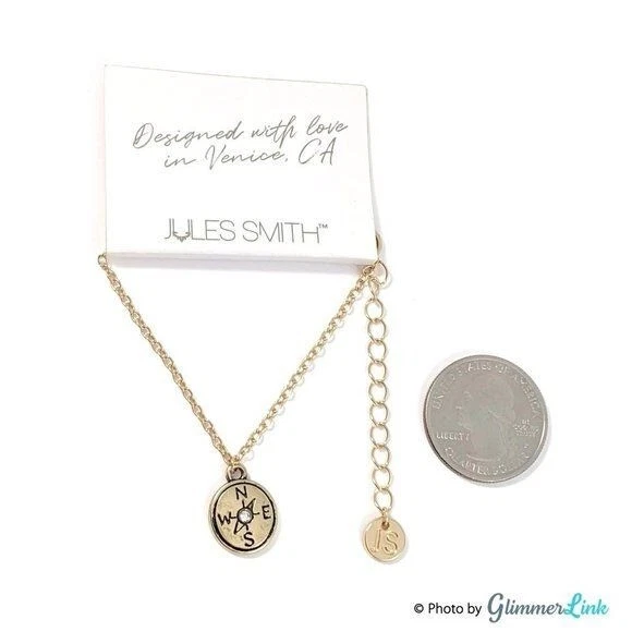 Pulsera Jules Smith Brújula Dije Tono Dorado Nuevo sin Etiquetas Foto 2 de 3