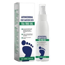 Antimicrobial Foot Santizer With Tea Tree Oil 100ml Foot Care Spray