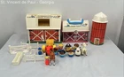 Vintage Fisher Price Play Family Farm Barn Silo Animals Figures Extras No. 915