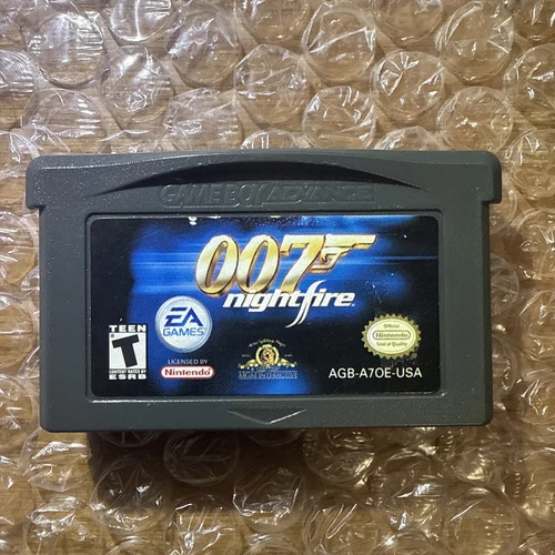 007: NightFire (Nintendo Game Boy Advance, 2003) GBA Authentic Tested & Working