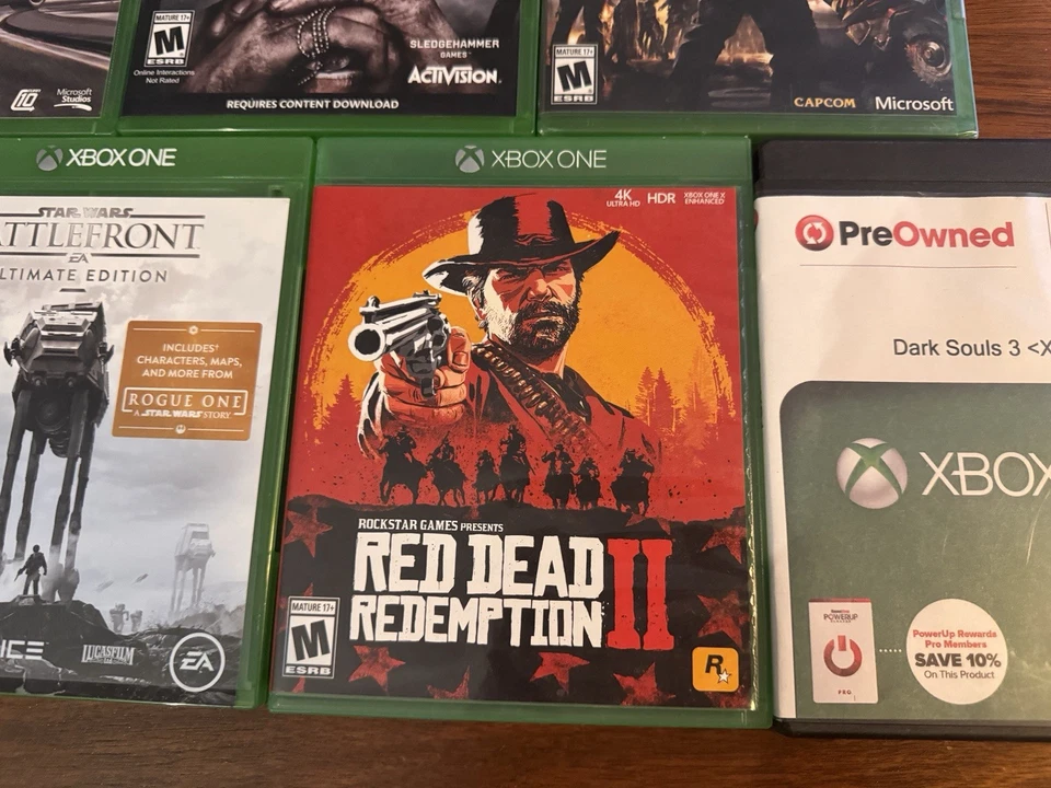 Xbox One TESTED Game Lot – Witcher Wild Hunt, Dark Souls 3, StarWars Battlefront - Image 4 of 4