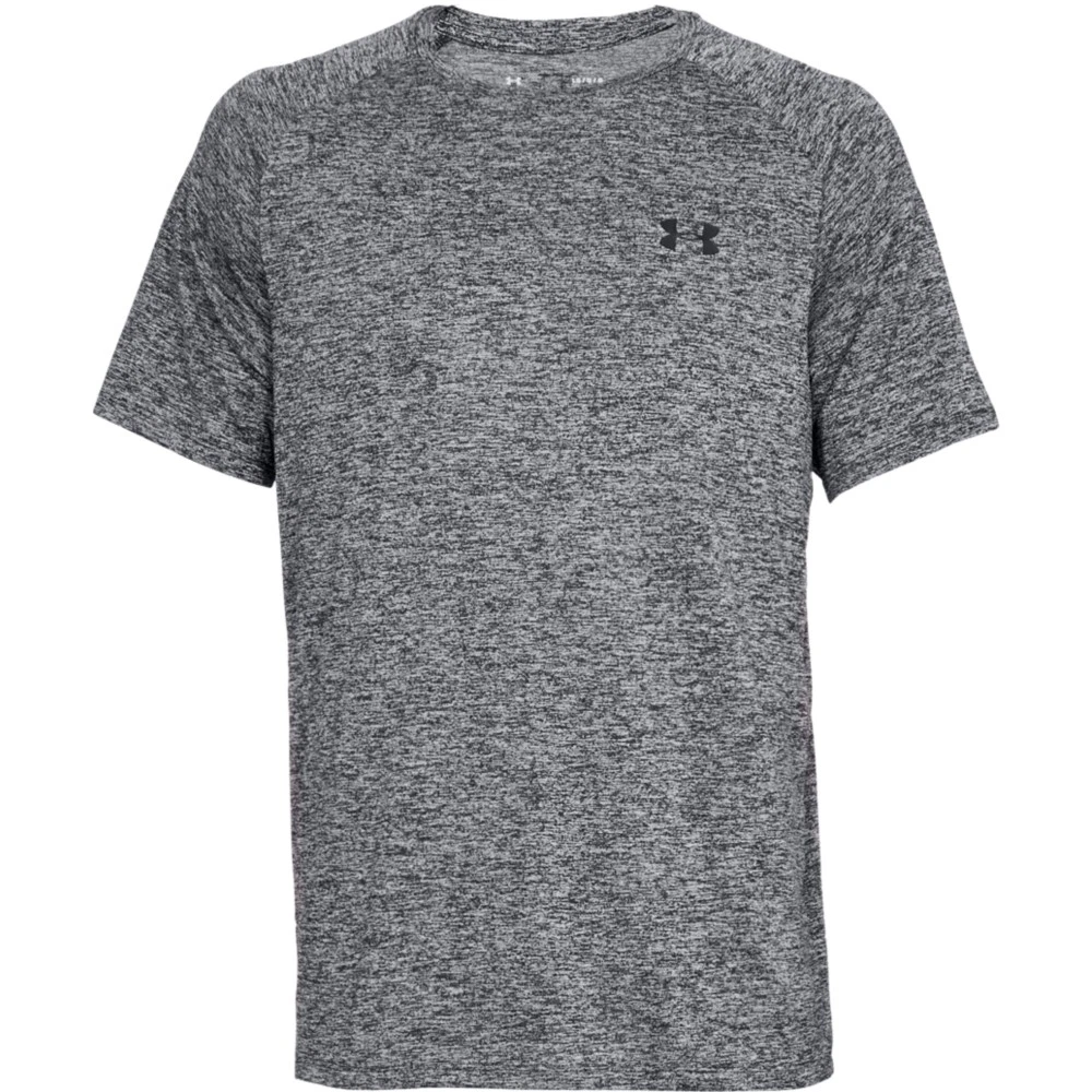 Under Armour 1326413 Mens UA Tech 2.0 Training T-Shirt, Black/Graphite, 2X-Large