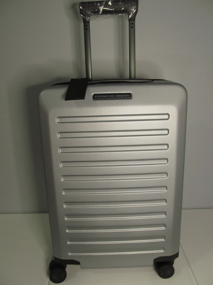 Bric's Milano, Italy Porsche 911-Racing Silver Voyager 22" Carry on-TSA Lock-NWT - Image 3 of 4