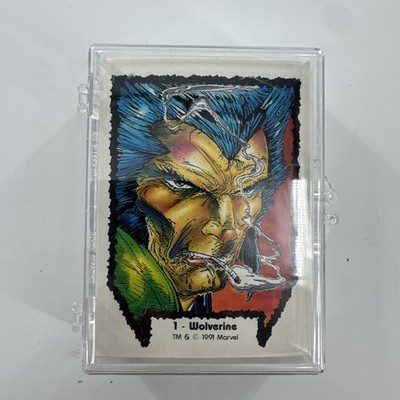 1991 Marvel Wolverine From Then  Til Now COMPLETE 45-Card Set Vintage