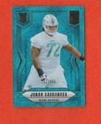 2025 Donruss Elite Football Teal Matrix Jonah Savaiinaea #186