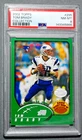 2002 Topps #295 TOM BRADY Collection Weekly Wrap Up PSA 8 Low Pop