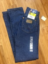 Wrangler The Original Cowboy Cut 14MWZ Jeans 1x34 Slim Fit Blue Denim NWT NEW