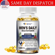 MultiVitamin Capsules Women & Men Multivitamin Multimineral Daily Supplement USA