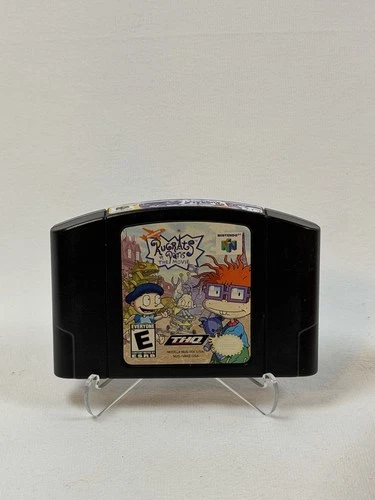 Rugrats in Paris: The Movie (Nintendo 64/N64) - Authentic, Tested, & Working!