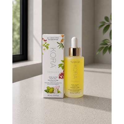 $78 New KORA Organics Noni Glow Face Oil 30ml Full Size Brightening Hydrating