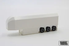 Herpa Glassemi-trailer Langendorf 2009 3axis white 1:87 /H20808