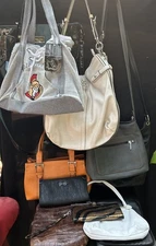 Vintage Purses and Handbags Lot In Good Condition Variety Of Brands Need Clea