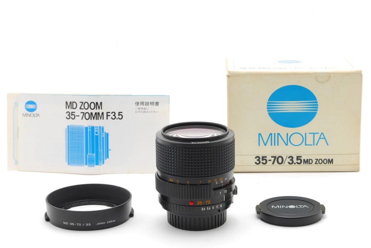 Minolta MD f/3.5 Camera Lenses 35-70mm Focal for sale | eBay