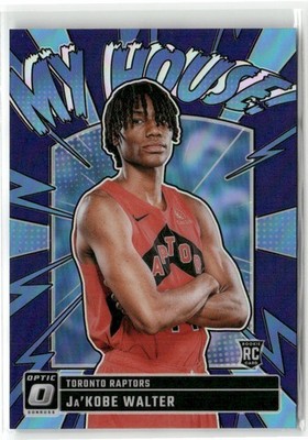 2024-25 Donruss Optic #10 Ja'Kobe Walter My House Purple