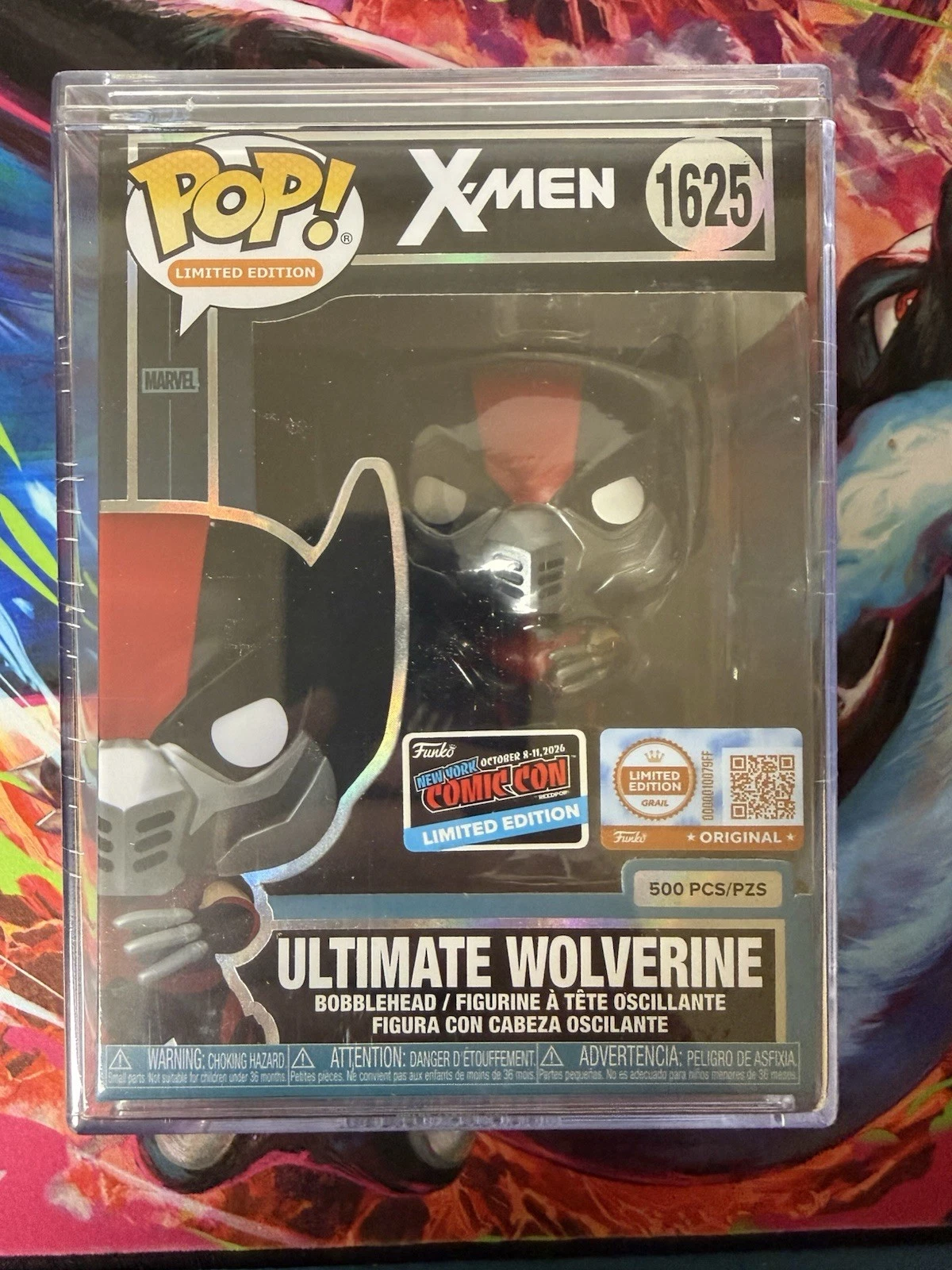 Funko Pop! Vinyl Ultimate Wolverine #1625 NYCC Exclusive Limited 500 pcs X-Men