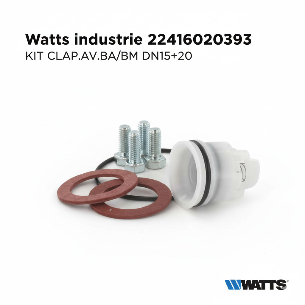 Kit clapet anti-retour Watts BA BM DN15 DN20 pour plomberie 22416020393
