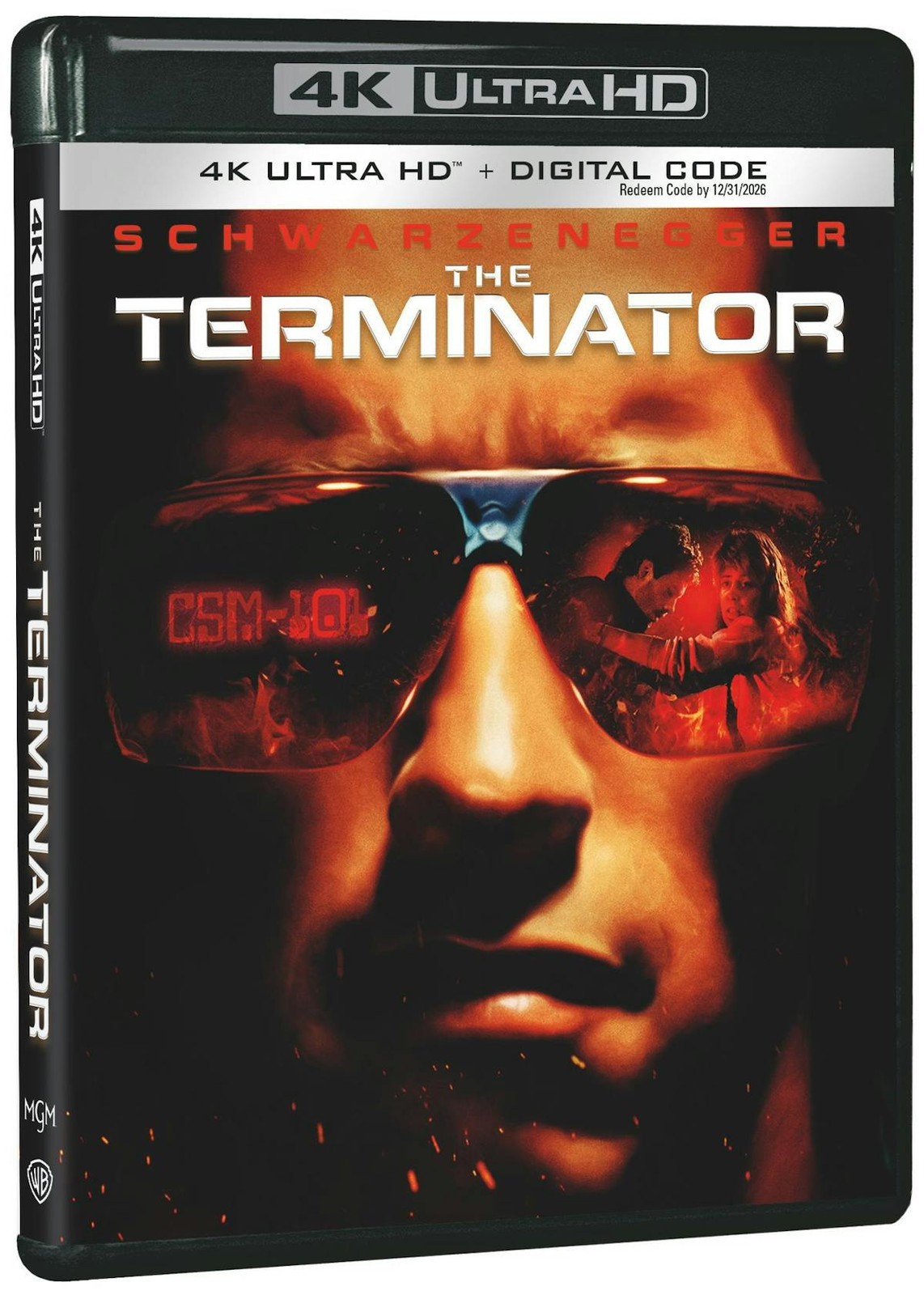 The Terminator 4K UHD Blu-ray  NEW