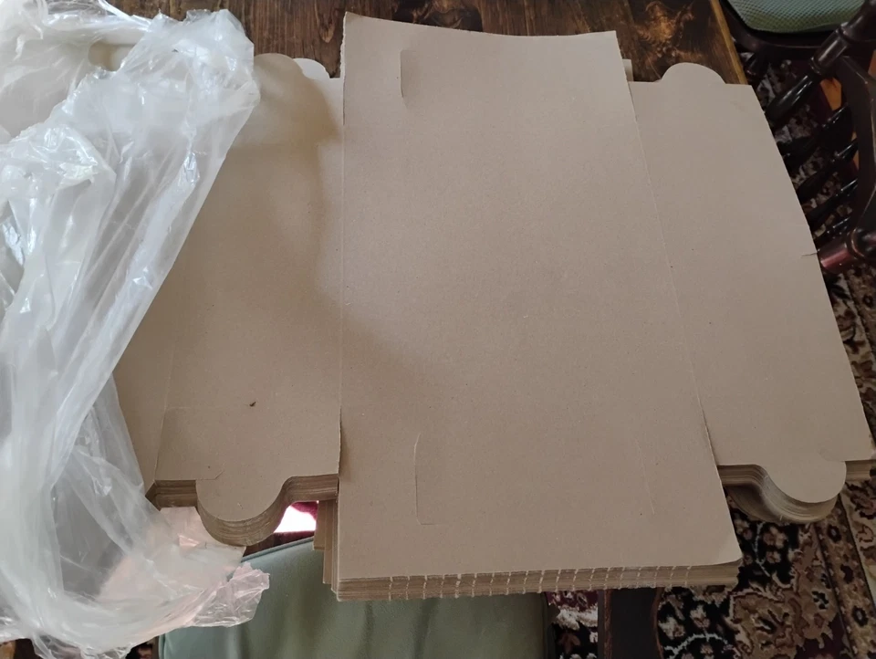 Caja blanca para pasteles/panadería 12" x 12" x 5" 60 cajas Foto 4 de 4