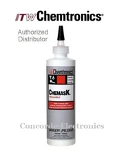 Chemtronics CM8 Chemask® Peelable Latex Solder Mask  | Fast Curing | 8-oz.